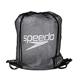 Speedo Unisex Adulto Equipment Mesh Bag Bolsa, Negra, Talla Única