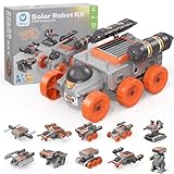 Sillbird Juguete de Robot Solar para Niños 10 en 1 de 6-12 Años,Kit de Construcción Robótica Stem de para Adolescentes,Set de Experimentos,Idea de Regalo con Diseño Naranja para Niños y Niñas