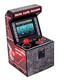 ITAL - Consola Mini Arcade recreativa portátil con 250 Juegos Perfecta para Regalo de niños y Adultos con diseño Retro (Rojo)