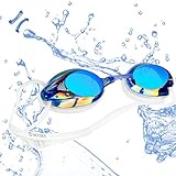 vetoky Gafas de Natación, Antiniebla Gafas para Nadar Protección UV sin Fugas para Adultos Y Niños