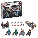 LEGO 75267 Star Wars Pack de Combate: Mandalorianos, Juguete de Construcción con 4 Mini Figuras con Blásteres