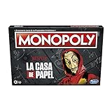 Monopoly F2725105 La casa de Papel, Juego de Mesa para Adultos y Adolescentes a Partir de 16 años, Multicolor, Tamaño único
