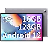 TECLAST M40Pro Tablet Android 12 16GB RAM+128GB ROM(1TB TF) 10.1 Pulgadas, 4G LTE, 5G WiFi, 2.0GHz Octa Core/7000mAh/BT5.0/FHD1920*1200/4 Altavoces/GPS/2 Cámaras/Face ID/OTG/Metal