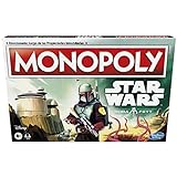 Hasbro Gaming Juego de Mesa Monopoly F5394105: Star Wars Boba Fett - A Partir de 8 años