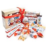 VILAER Caja de Chocolates Originales Para Regalar, San Valentin Cumpleaños, Aniversarios, Pack Surtido Variedad, Todas las Edades (KINDER)