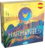 Asmodee Harmonies, Juego de Mesa de Estrategia para Familias y Adultos, CREA Paisajes y Hábitas para Animales, A Partir de 10 Años, De 1 a 4 Jugadores, 30 Minutos por Partida, Español