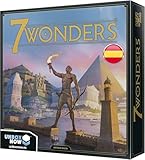 Asmodee 7 Wonders, Juego de Civilizaciones Ganador de Varios Premios, Juego de Mesa a Partir de 10 Años, de 3 a 7 Jugadores, 30 Minutos por Partida, Español