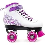 SFR Vision II White/Pink Kids Quad Roller Skates - UK 2 by SFR