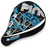 Donic-Schildkröt Funda para Raqueta de Tenis de Mesa Classic 2015 | Compartimento para 3 Pelotas | Diseño Moderno y Resistente