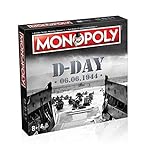 WINNING MOVES - Monopoly D-Day - Juego de Mesa - Juego de Mesa - Versión bilingüe francés Inglés