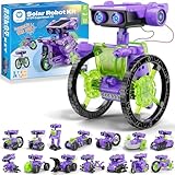 Sillbird Solar Robot Juguete, 15 en 1 Technic Robot, Juguete Niños, Juguetes Educativos Construcciones, Regalo y Kit de Robótica para Niños de 8 Años, Creativo Juegos Niño 8 a 12 años, 212 Piezas