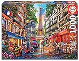 Educa Paris, Dominic Davison, Puzzle de 1000 Piezas, Medida aproximada una Vez montado 68 x 48 cm, Incluye Cola Fix Puzzle para colgarlo una Vez finalizado, para Mayores de 14 años, Colores Variados